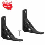 Złącze montażowe 50x50x15mm - CZARNE / BIAŁE